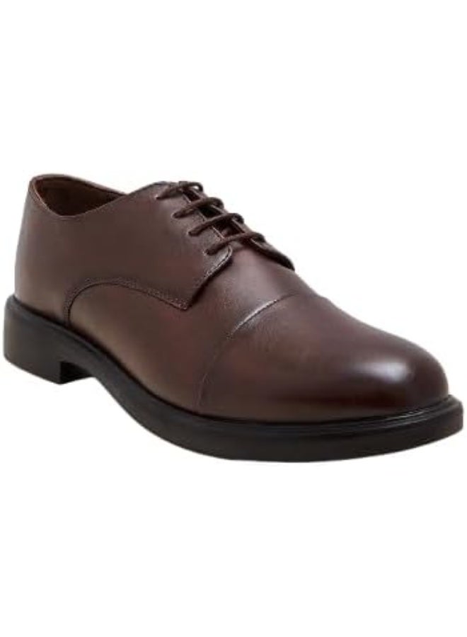 NDURE Men's Classic Derby Shoes | Leather | Luxury | Formal | Comfortable | Lightweight | Trendy Design | Office wear | Breathable | Casuals - Image 1
